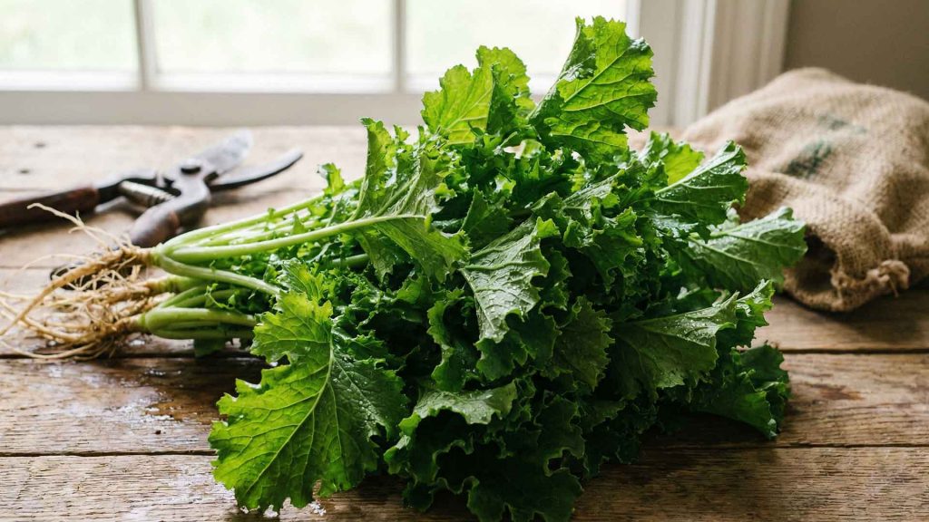 How to Prep Mustard Greens | Easy mustard greens recipe