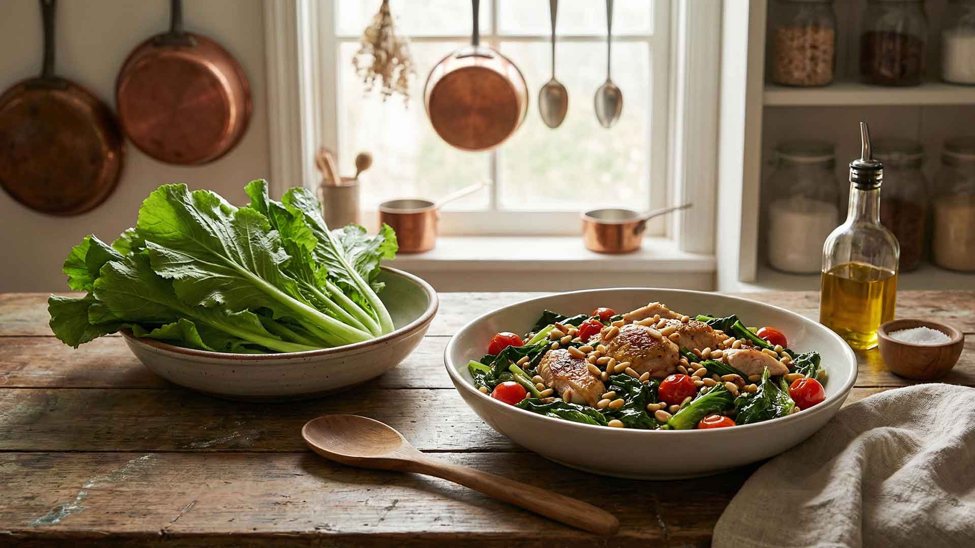 Easy mustard greens recipe in Scarborough